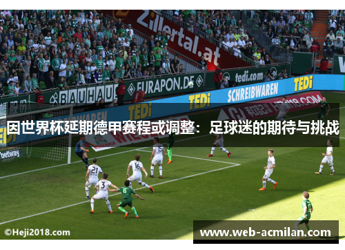 因世界杯延期德甲赛程或调整：足球迷的期待与挑战